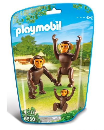 Фигурки Playmobil - Семейство шимпанзета - 1
