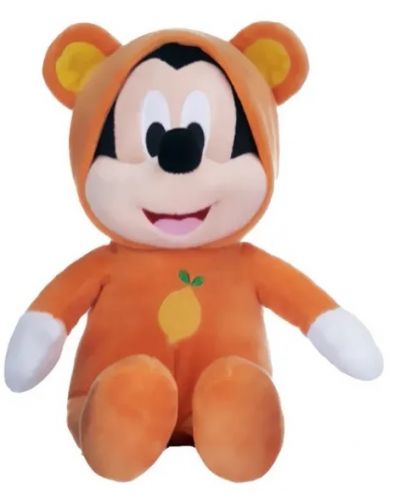 Плюшена играчка Disney Plush - Мики Маус в бебешко костюмче, 30 cm - 1