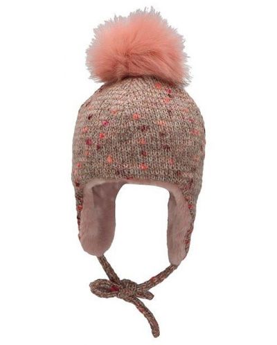 Плетена зимна шапка Sterntaler - Момиче, 55 cm, 4-6 години - 2