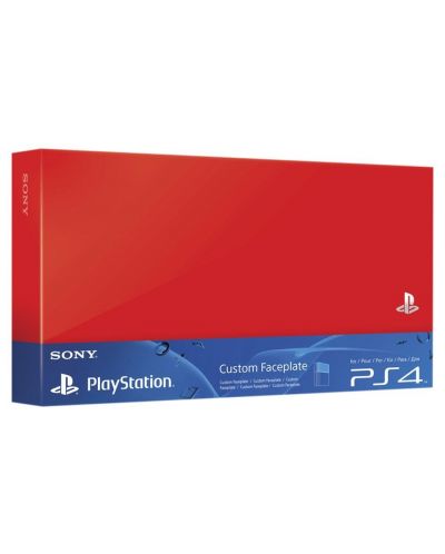 PlayStation 4 Faceplate - Red - 1