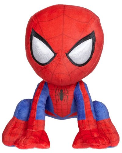 Плюшена фигура Whitehouse Leisure Marvel: Spider-Man - Spider-Man (Sitting), 30 cm - 1