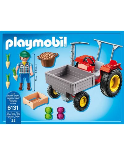 Комплект фигурки  Playmobil Country - Трактор за прибиране на реколтата - 3