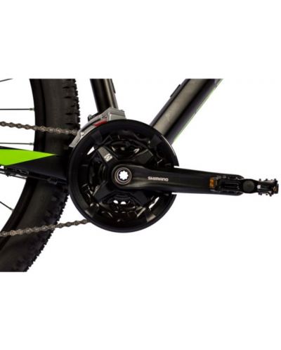 Планински велосипед със скорости SPRINT - Apolon MTB, 29", 480 mm, черно/сиво/зелено - 3