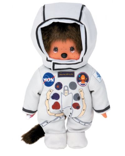Плюшена играчка Monchhichi - Маймунка Астронавт, 20 cm - 1