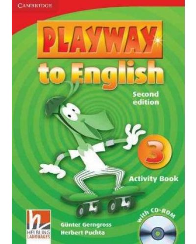 Playway to English 3: Английски език (учебна тетрадка + CD-ROM) - 1