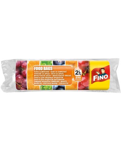Пликове за храна Fino - 2 L, 24 x 28 cm, 250 броя - 1