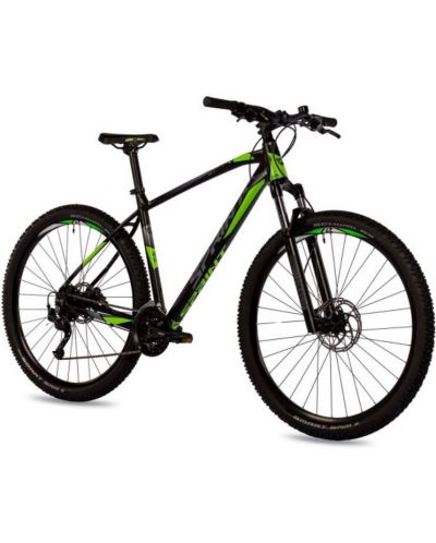 Планински велосипед със скорости SPRINT - Apolon MTB, 29", 480 mm, черно/сиво/зелено - 2