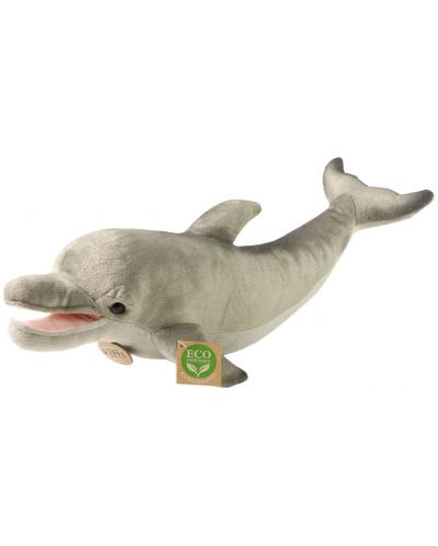 Плюшена играчка Rappa Еко приятели - Делфин, 40 cm - 1
