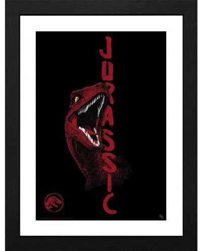 Плакат с рамка GB eye Movies: Jurassic World - Raptor - 1