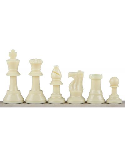 Пластмасови фигури за шах Sunrise - Staunton, king 64 mm - 3