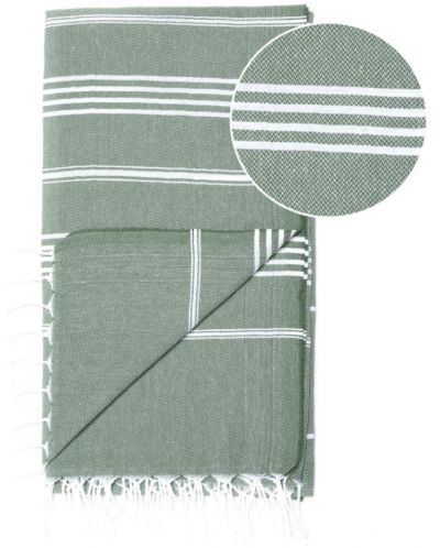 Памучна кърпа в кутия Hello Towels - Bali, 100 х 180 cm, зелена - 2