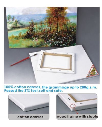 Платно за рисуване Foska - 24 x 30 cm - 1