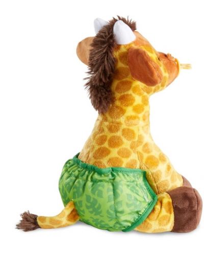Плюшена играчка Melissa & Doug - Бебе жираф, с принадлежности - 6