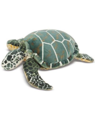Плюшена играчка Melissa & Doug - Морска костенурка - 1