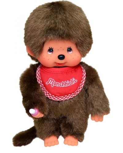 Плюшена играчка Monchhichi - Маймунка момченце. 20 cm - 2
