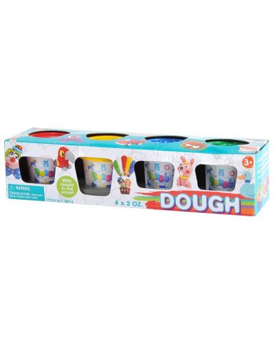 Пластилин за моделиране PlayGo Dough - 1
