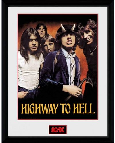 Плакат с рамка GB eye Music: AC/DC - Highway to Hell - 1