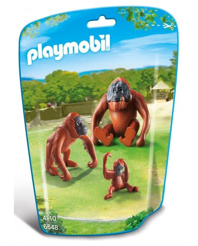 Фигурки Playmobil – Семейство орангутани - 1
