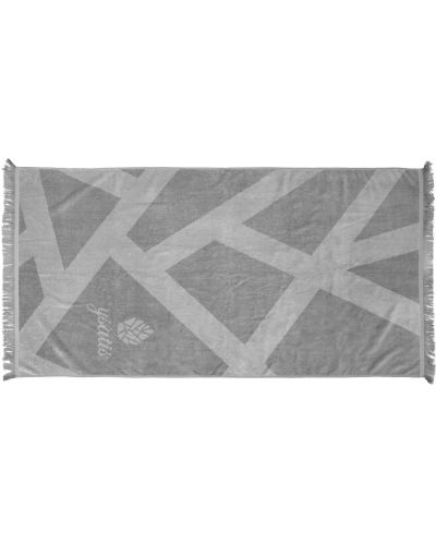 Плажна кърпа Ysatis - Сива, 90 x 170 cm - 1