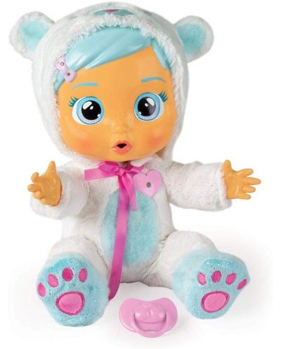 Плачеща кукла със сълзи IMC Toys Cry Babies - Кристал, болно бебе - 4