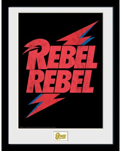 Плакат с рамка GB eye Music: David Bowie - Rebel Rebel - 1
