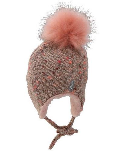 Плетена зимна шапка Sterntaler - Момиче, 55 cm, 4-6 години - 3