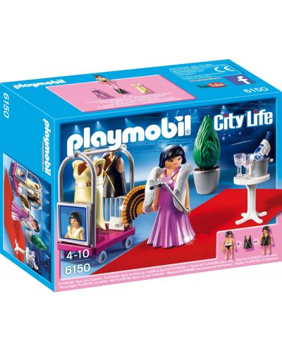 Комплект фигурки Playmobil City Life - Знаменитост на червения килим - 1