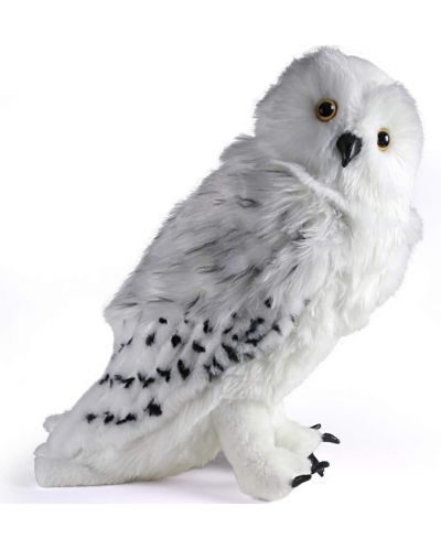 Плюшена фигура The Noble Collection Movies: Harry Potter - Hedwig, 38 cm - 1