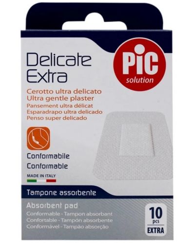 Delicate Еxtra Пластири, 5 x 7 cm, 10 броя, Pic Solution - 1