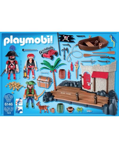 Конструктор Playmobil Pirates - Пиратска крепост - 2