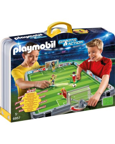Конструктор Playmobil Sports &amp; Action - Преносимо футболно игрище
