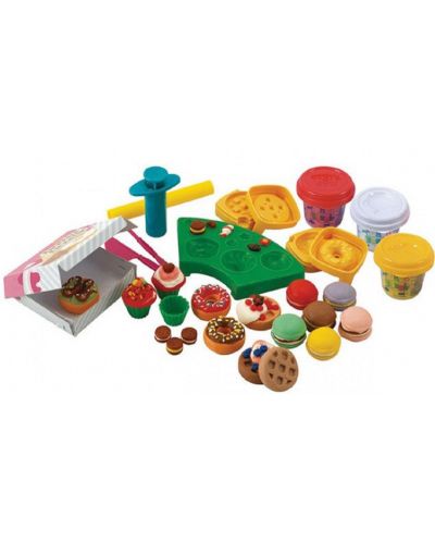 Творчески комплект от пластилин PlayGo Dough - Кексчета - 2