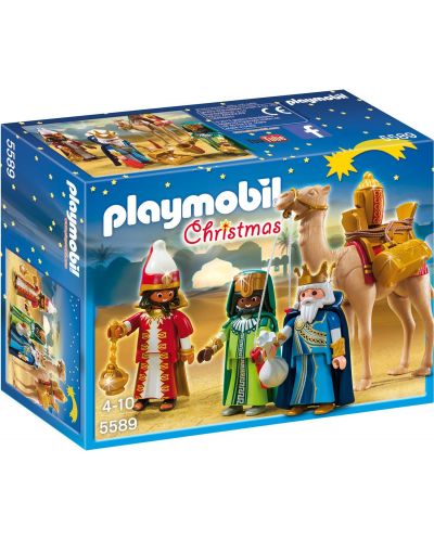 Комплект фигурки Playmobil Christmas - Поклонението на влъхвите