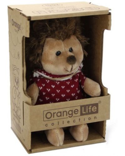 Плюшена играчка Оrange Toys Life - Таралежчето Прикъл с пуловер, 15 cm - 5