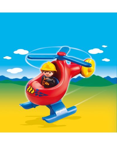 Фигурки Playmobil 1.2.3. - Спасителен хеликоптер - 3