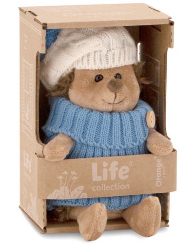  Плюшена играчка Оrange Toys Life - Таралежчето Прикъл с бяло-синя шапка, 15 cm - 6
