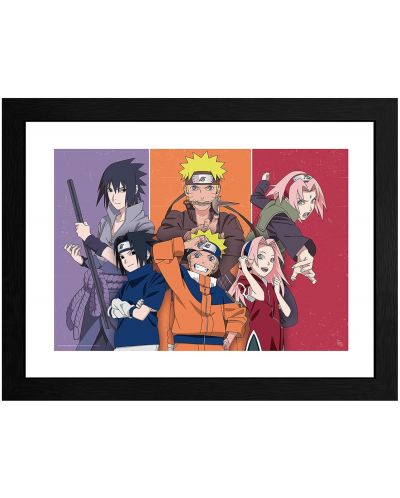 Плакат с рамка GB eye Animation: Naruto Shippuden - Team 7 - 1