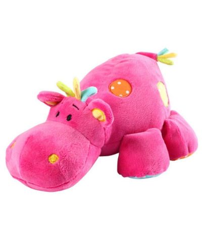 Плюшена играчка за гушкане Babyono - Хипопотам