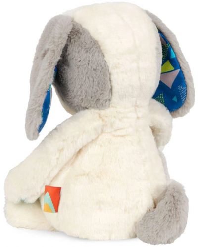 Плюшена играчка Battat - Куче, 30 cm, бяло - 4