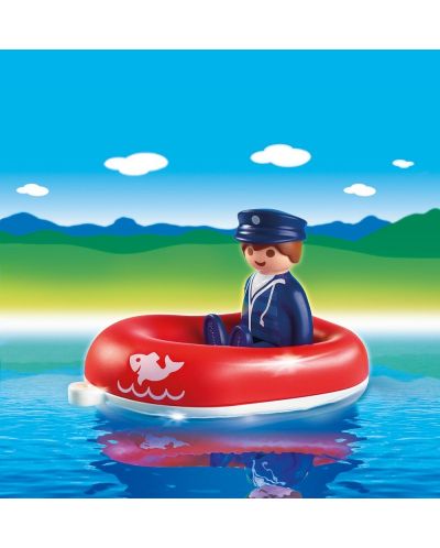 Фигурки Playmobil 1.2.3 - Мъж с лодка - 3