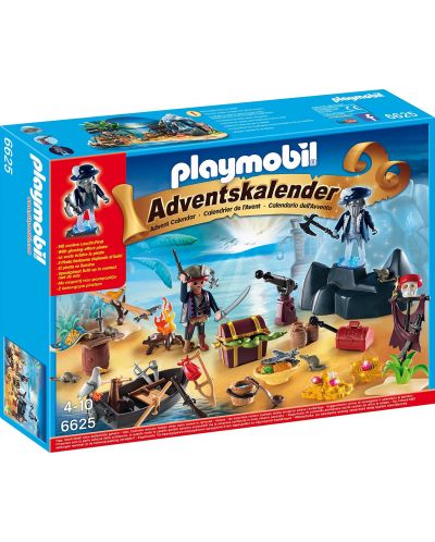 Коледен календар Playmobil – Пиратски остров - 1