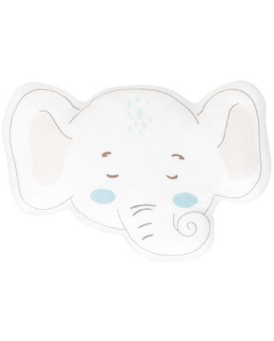 Плюшена възглавницa-играчка KikkaBoo - Elephant Time - 1