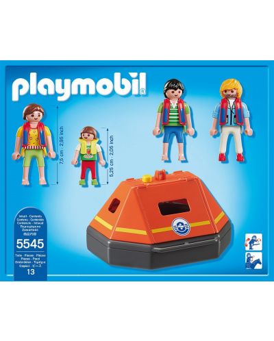 Комплект фигурки Playmobil City Action - Спасителен сал - 2
