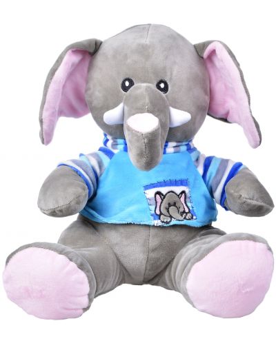 Разказвач на приказки Happy Toys - Слонче, 25 cm