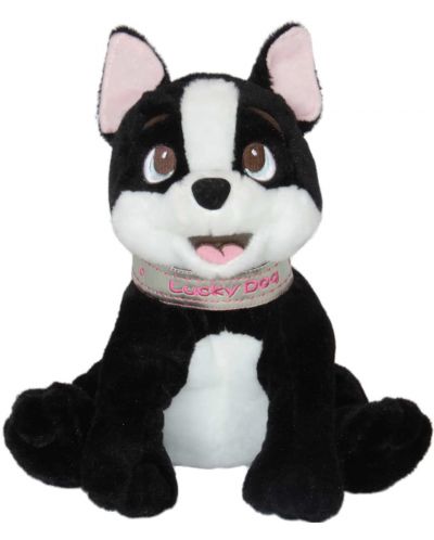 Плюшена играчка Амек Тойс - Куче с каишка, 22 cm - 1
