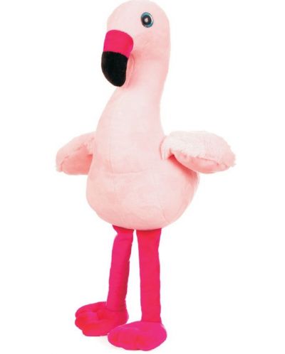Плюшена играчка Fluffii - Фламинго, розово - 1