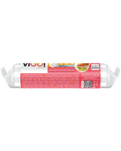 Пликове за сандвичи viGО! - Standard, 17 x 28 cm, 200 броя - 2