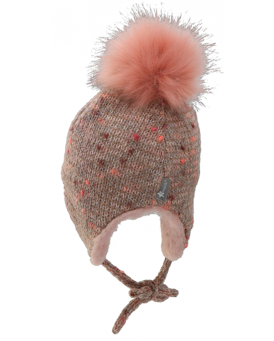 Плетена зимна шапка Sterntaler - Момиче, 53 cm, 2-4 години - 4