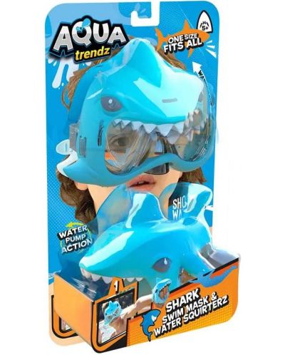 Плувна маска Eolo Toys - С водно оръжие акула - 2