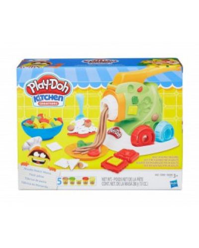 Творчески комплект Hasbro Play-Doh - Направи си нудли, 5 цвята